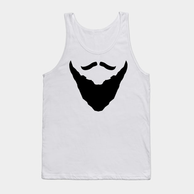 Magnificent beard and mustache Tank Top by FOGSJ